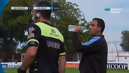 Penal atajado por Brey - UAI Urquiza vs. Los Andes