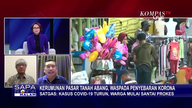 Kerumunan Pasar Tanah Abang, Masyarakat Mulai Kendor Prokes
