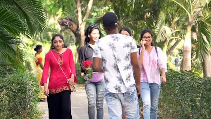 PRANK ON CUTE GIRLS  EPIC REACTION  GONE FUNNY