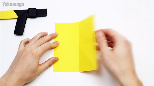 Easy Origami Ak 47 Without Glue. Paper Ak 47