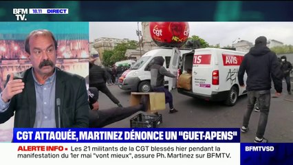 Philippe Martinez (CGT): "On a eu beaucoup de messages de solidarité mais pas un coup de fil du gouvernement"
