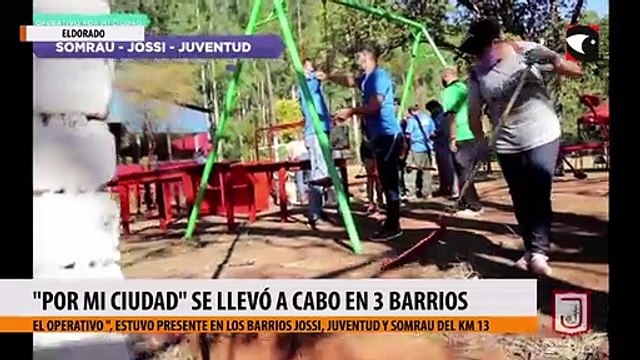 Por mi Ciudad se llevó a cabo en 3 barrios de Eldorado