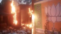 Why BJP's office set on fire in Arambagh? Expert replied