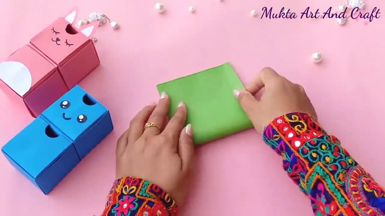 How To Make Easy Origami Paper Closet // Diy Origami Paper Craft ✨