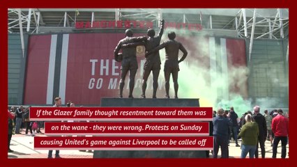 Man Utd v Liverpool match postponed after Old Trafford fan protest