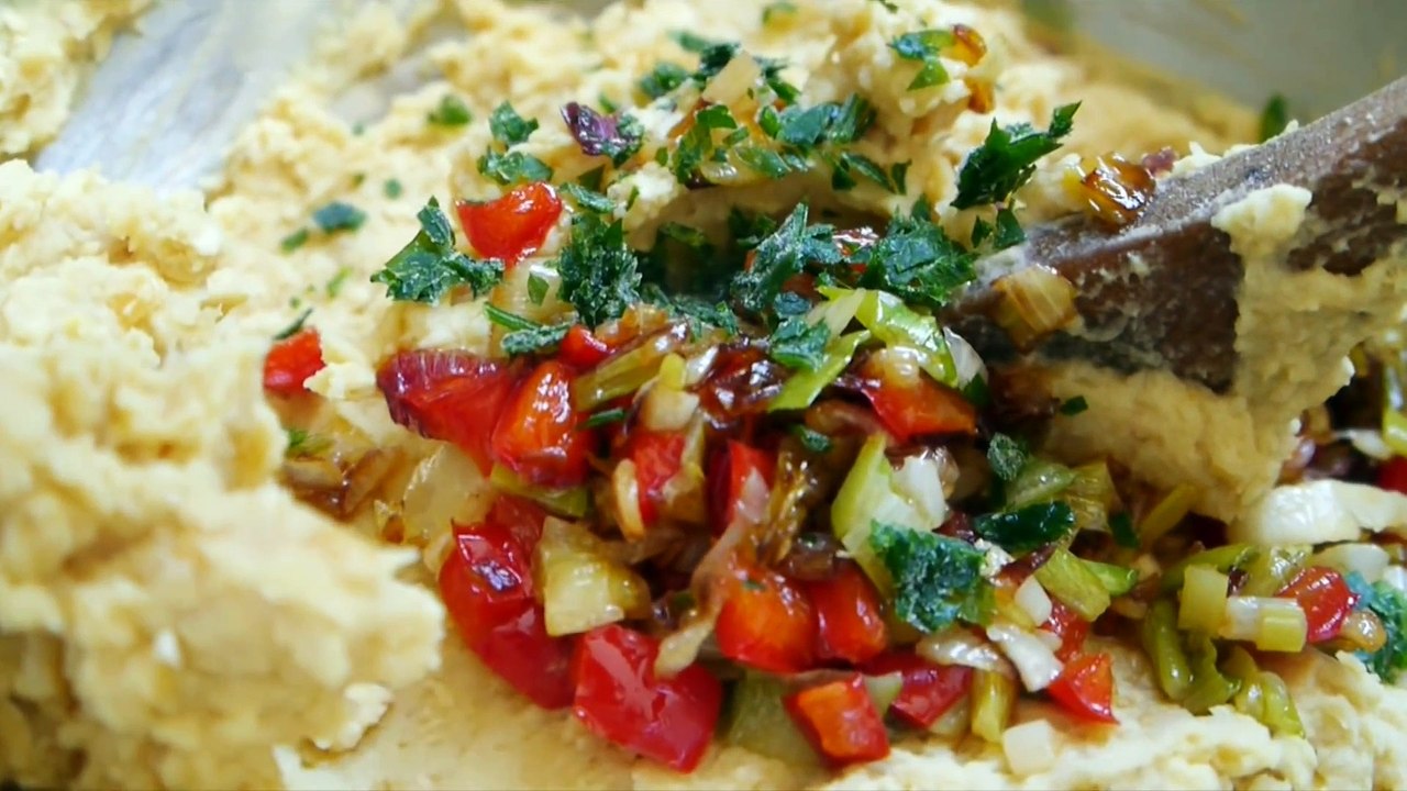 Milanesas de garbanzos _ Recetas saludables - Paulina Cocina