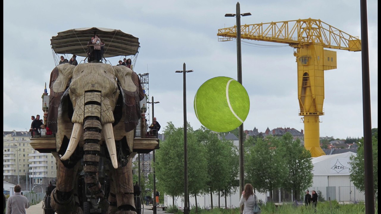 Animer un objet sur fond vert
