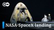 Astronauts splash down safely in SpaceX 'Dragon' capsule