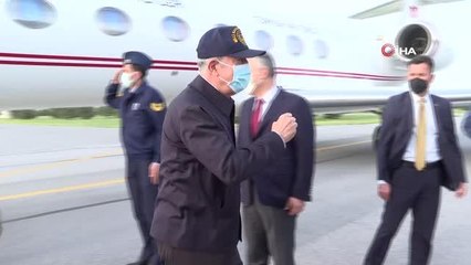 Son Dakika | Bakan Akar, Irak'ın kuzeyinde yürütülen operasyonları merkezinde incelemek için Eskişehir'e geldi