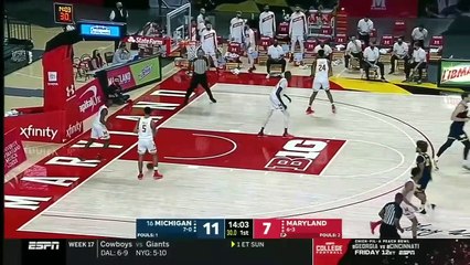 Michigan At Maryland | Dickinson Leads Wolverines In Win | Dec. 31, 2020 | Highlights