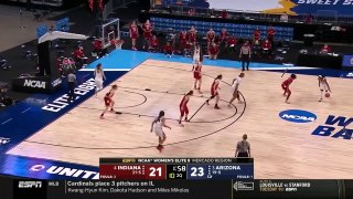 Arizona Vs. Indiana - Elite Eight Women'S Ncaa Tournament Extended Highlights