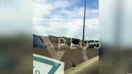 Ekskluzive_ Tmerr në Vorë, gazetari xhiron përplasjen e rëndë, Benzi lëvizte në kah të kundërt