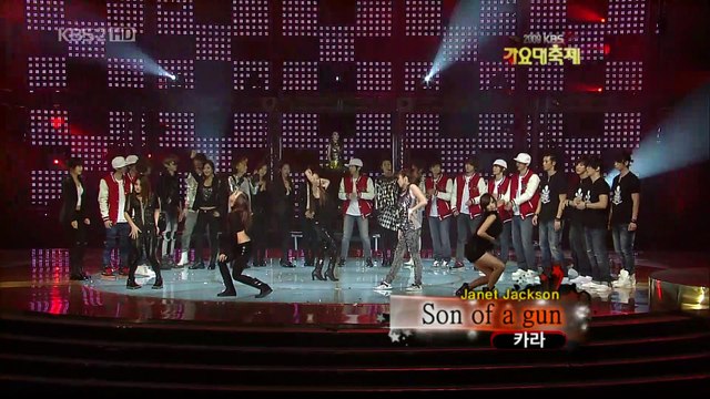 KARA - Son Of A Gun - Kbs Gayo Daejun 2009.12.30