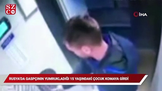 Rusya'da gaspçının yumrukladığı 15 yaşındaki çocuk komaya girdi