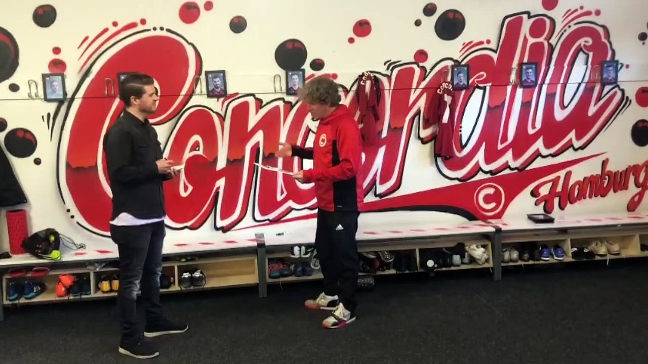 Der Außenbahnspieler: Frank Pieper (Cordi-Coach) 'verpflichtet' Noor Al-Tamemy per Rap!