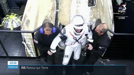 Espace : une capsule SpaceX ramène quatre astronautes de l’ISS