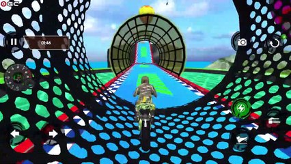 Army Stuntman Bike Race Bike Stunt Games / Motor Driver / Android GamePlay