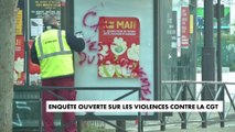 1er mai : enquête ouverte après des violences contre la CGT