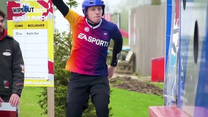 Total Wipeout Challenge Vs My Sister & Bro