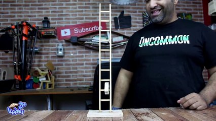 الشقلباظ | فكرة مجنونة غريبة من بواقي الخشب تحدي انك تعملها