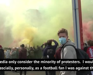 Wenger rails against influence of money in football after fan protest