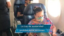 Cónsul de México en Estambul viaja en primera clase en vuelo comercial a Chetumal