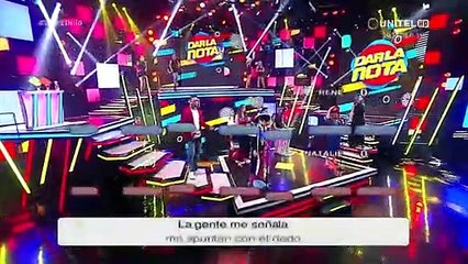 Natalie y René cantaron 'A quién le importa' en Dar La Nota