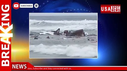 Video shows the aftermath of fatal 'smuggling' boat wreck off San Diego