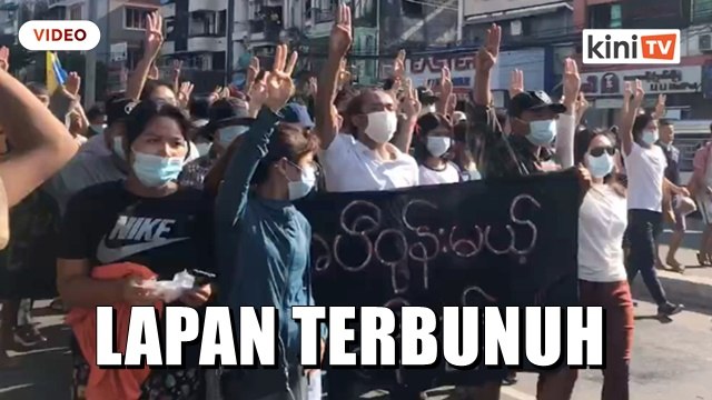 Lapan dilaporkan maut ketika tunjuk perasaan Myanmar melonjak