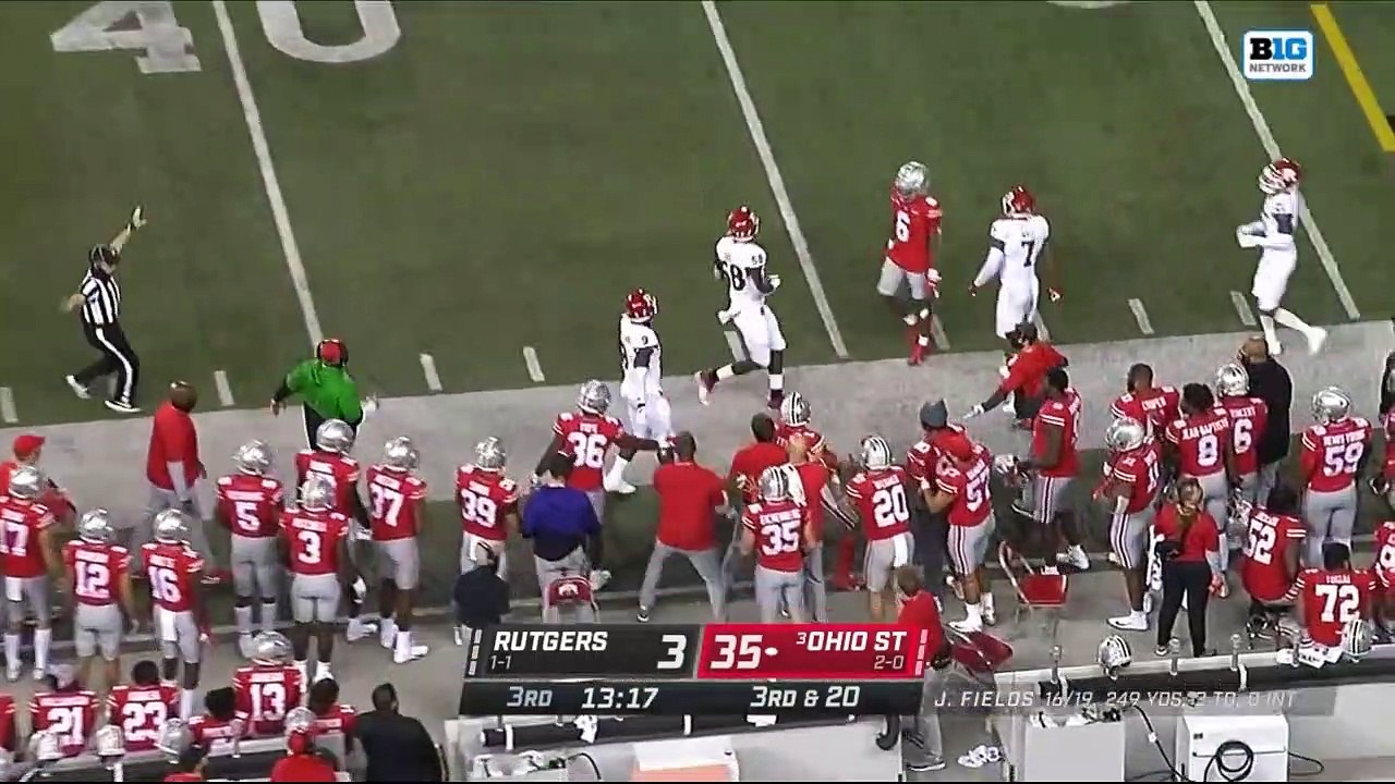 Rutgers Vs Ohio State Football Game Highlights 11 7 2020