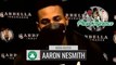 Aaron Nesmith Postgame Interview | Celtics vs Trail Blazers