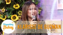 Klarisse shares that her father was the person who taught her about music | Magandang Buhay