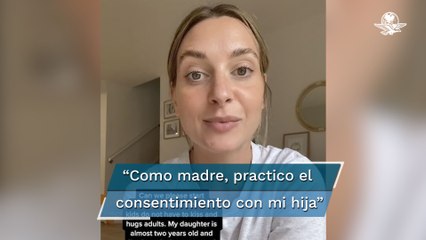 Madre prohíbe besar o abrazar a su hija sin su consentimiento y genera polémica