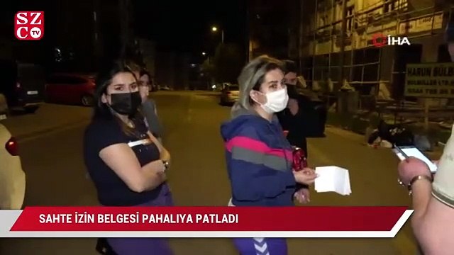 Sahte izin belgesi pahalıya patladı