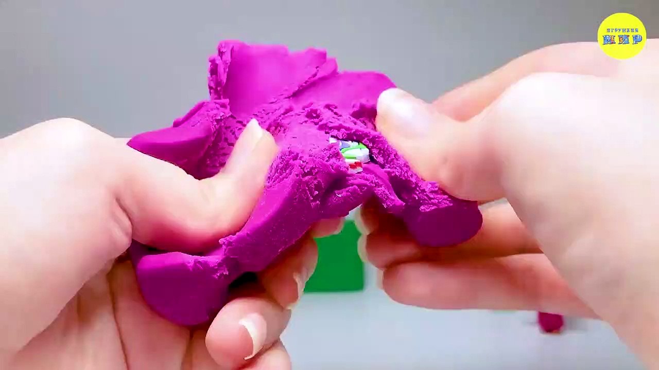 Multi-colored Plasticine Cubes Play Do - Learn Colors