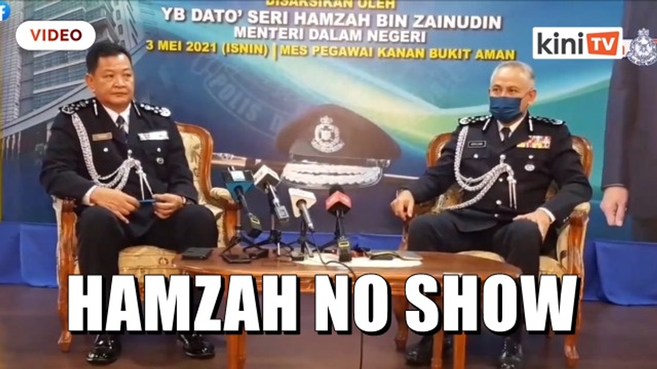 Hamzah skips IGP handing-over ceremony, has meeting with PM