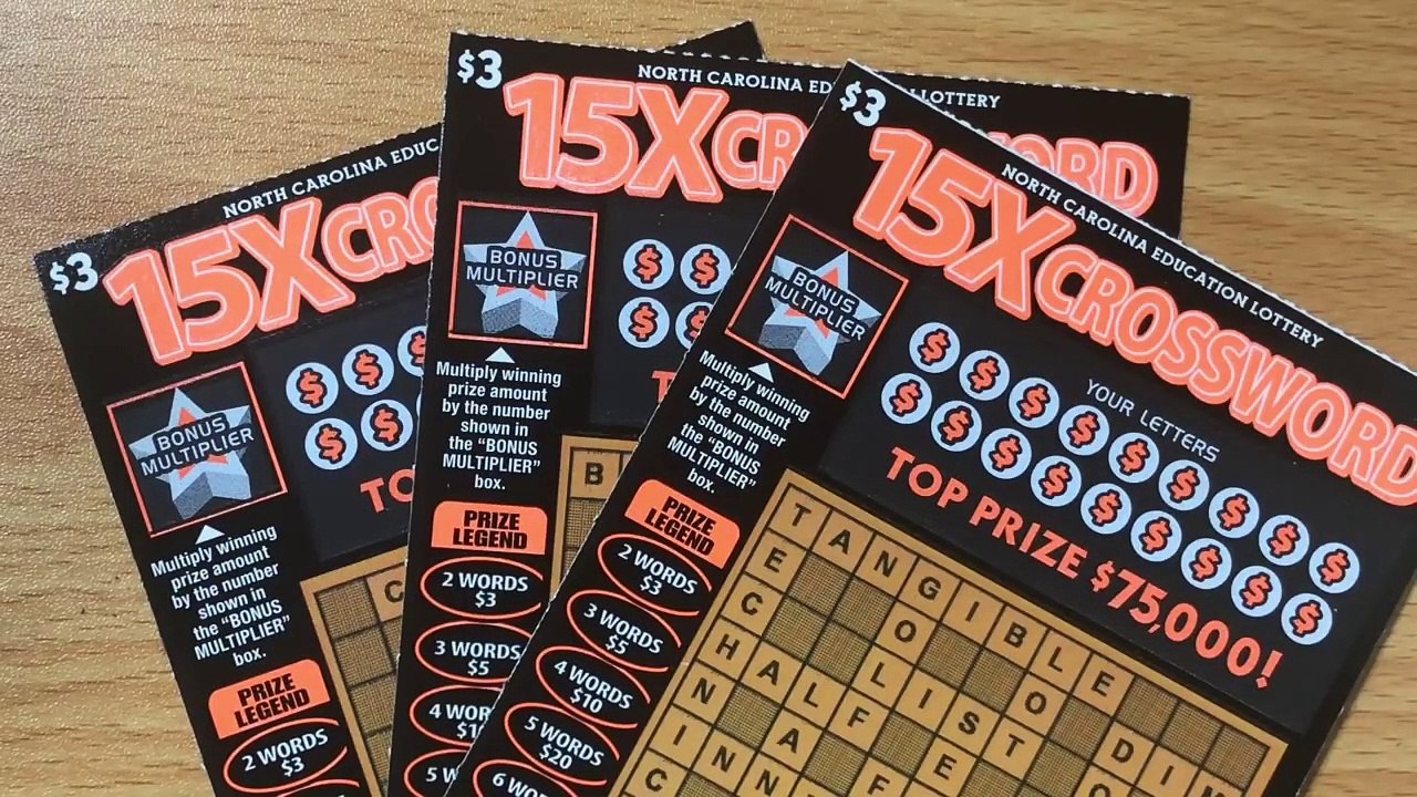3 X $3 15X Crossword From The North Carolina Education Lottery