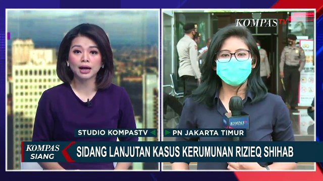 Sidang Lanjutan, Kuasa Hukum Hadirkan 2 Saksi untuk Meringankan Terdakwa Rizieq Shihab