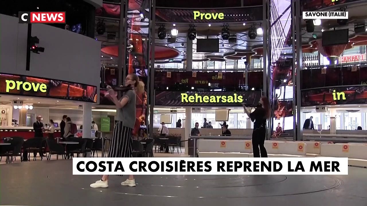 Après des mois de confinement, les paquebots de Costa Croisières reprennent leur activité en mer, mais avec des protocoles très stricts