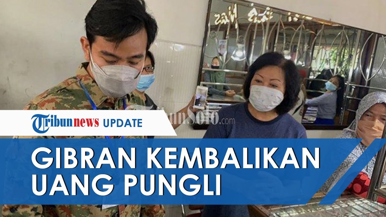 Detik-detik Gibran Kembalikan Uang Pungli Oknum Linmas kepada Warga Gajahan Solo: Jangan Takut Lapor