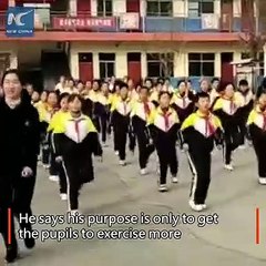 School Principal Goes Viral For Teaching Pupils Shuffle Dance