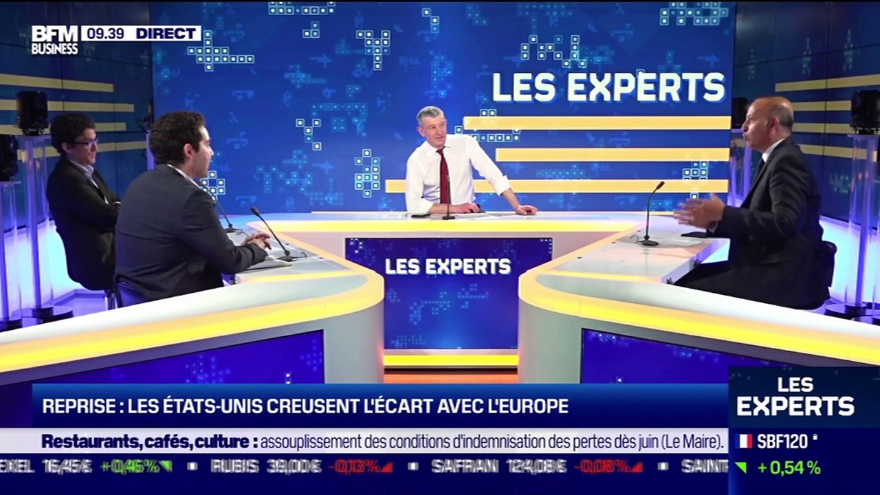 Les Experts: Reprise, les Etats-Unis creusent l'écart avec l'Europe - 03/05