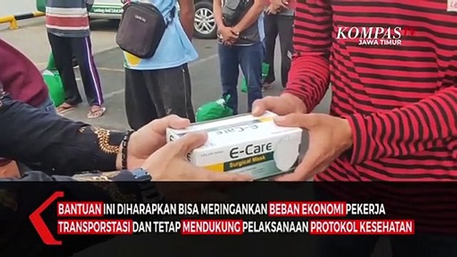Kemenhub Bagikan 2 Juta Masker ke Pekerja Transportasi