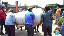 Covid-19 en Inde : l'aide internationale afflue, record de morts