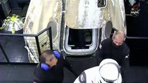 عودة أربعة رواد من محطة الفضاء الدولية في مركبة لـ