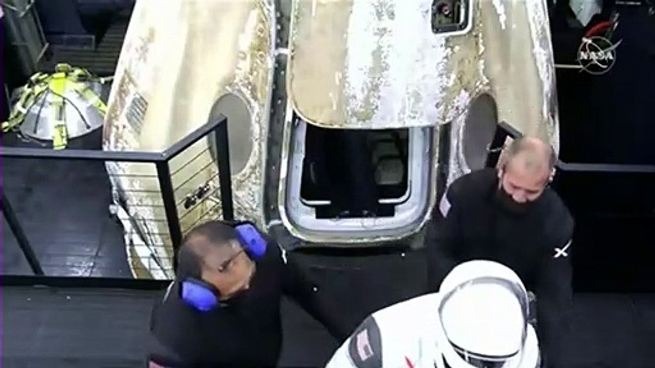 عودة أربعة رواد من محطة الفضاء الدولية في مركبة لـ"سبايس إكس"