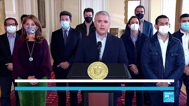 Colombia's president withdraws tax reform after protests