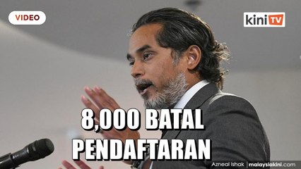 AstraZeneca diberi sukarela selepas 8,000 individu batal pendaftaran