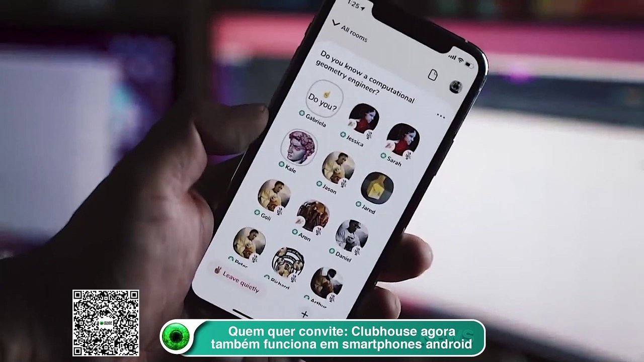 Quem quer convite- Clubhouse agora também funciona em smartphones Android