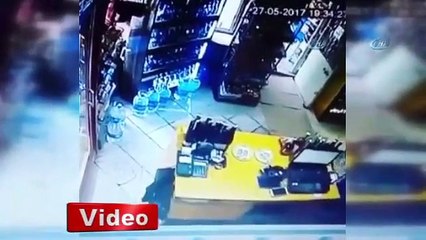 Manisa'daki deprem kamerada